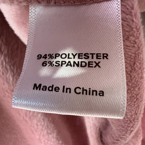 Evereve Velvet Top Womens Medium Milo Cozy Funnel Pullover in Dusty Pink - Picture 7 of 11